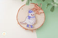 Load image into Gallery viewer, Festive Edward - Acrylic Keychain
