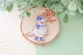 Load image into Gallery viewer, Festive Edward - Acrylic Keychain
