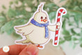 Load image into Gallery viewer, Muffin with Candy Cane - Sticker
