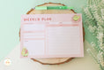 Load image into Gallery viewer, Budgie Weekly Planner - Notepad
